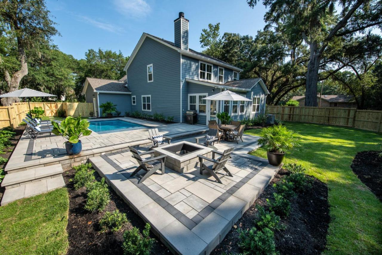 Luxury Beach House W/ Backyard Oasis. Heated Pool. Hilton Head Island Dış mekan fotoğraf